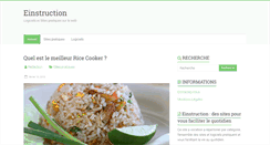 Desktop Screenshot of einstruction.fr