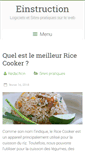 Mobile Screenshot of einstruction.fr