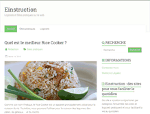 Tablet Screenshot of einstruction.fr